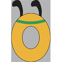 Cartoon letters-CL 318